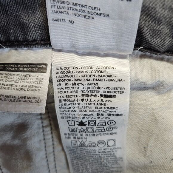 Levis 541 Jeans Men‎ Size 33x32 Gray Denim Straight Leg - Picture 8 of 12